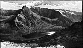 Tryfan and the Ogwen Valley